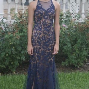 Navy Blue formal/prom dress